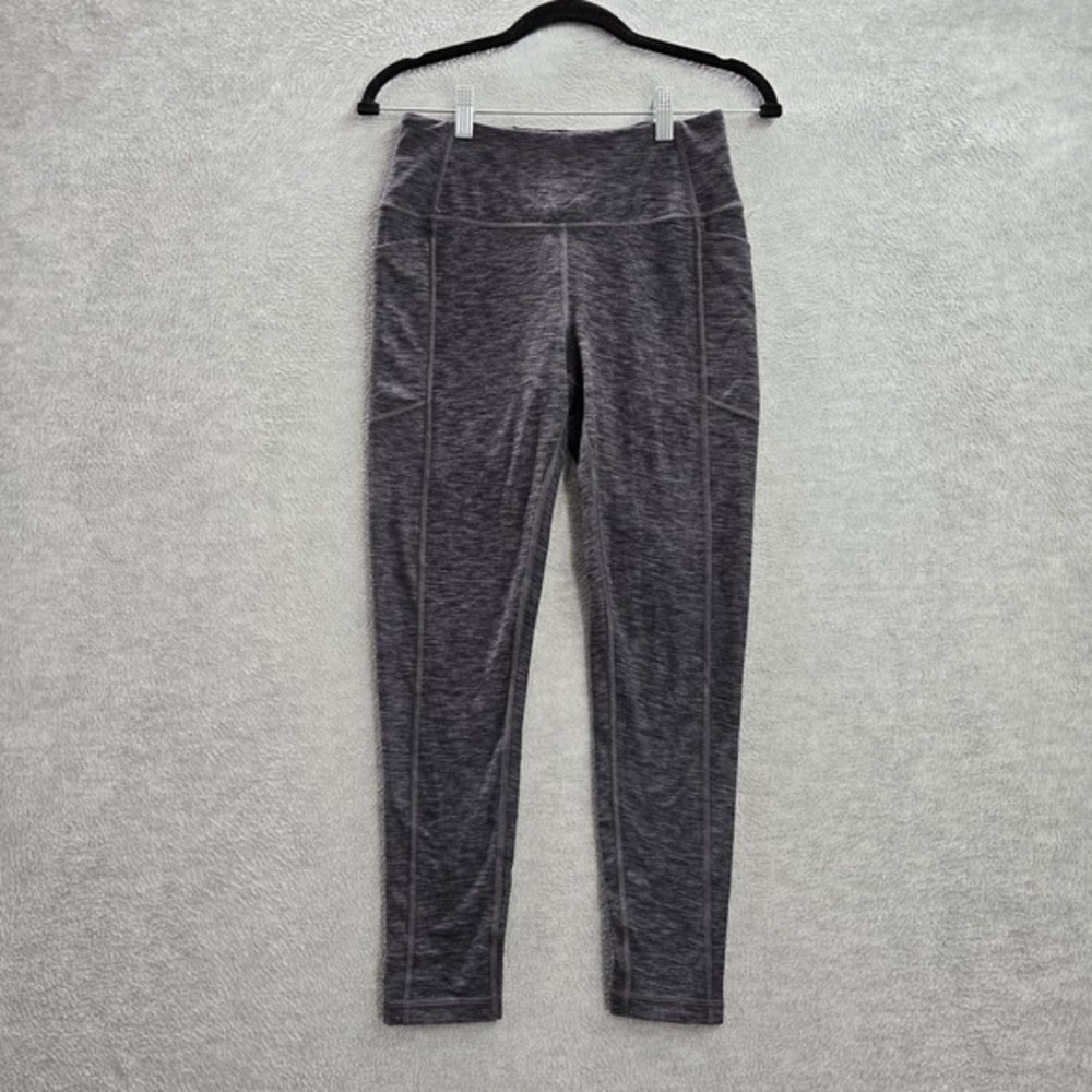 Victoria's Secret Women Activewear Pants 8 Gray Legging Yoga Logo 24" NWT